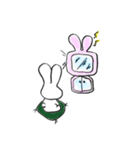 ぷにぷにあごうさぎ（個別スタンプ：12）