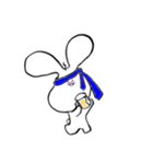 ぷにぷにあごうさぎ（個別スタンプ：19）