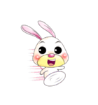 A Pink Lovely Rabbit（個別スタンプ：7）