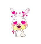 A Pink Lovely Rabbit（個別スタンプ：32）