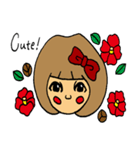 ”まりえ”の和風スタンプ（個別スタンプ：3）