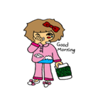”まりえ”の和風スタンプ（個別スタンプ：5）