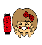 ”まりえ”の和風スタンプ（個別スタンプ：17）