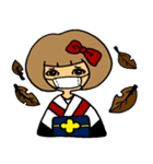 ”まりえ”の和風スタンプ（個別スタンプ：27）