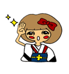 ”まりえ”の和風スタンプ（個別スタンプ：36）
