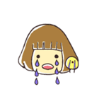 そこらへんの女の子（個別スタンプ：3）