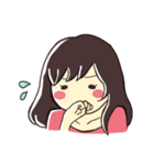 そこらへんの女の子（個別スタンプ：7）