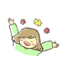 そこらへんの女の子（個別スタンプ：9）
