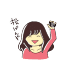そこらへんの女の子（個別スタンプ：12）