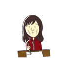 そこらへんの女の子（個別スタンプ：20）