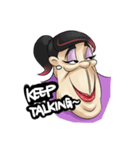 Here come's the annoying woman - Hattie（個別スタンプ：6）
