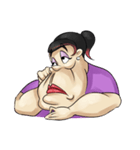Here come's the annoying woman - Hattie（個別スタンプ：14）