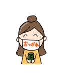 マスク女子たちの日常（個別スタンプ：33）