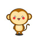 Monkey - It's me ！！（個別スタンプ：4）