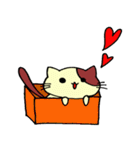 手書きのにゃんこたち（個別スタンプ：2）