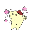 手書きのにゃんこたち（個別スタンプ：13）