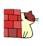 手書きのにゃんこたち（個別スタンプ：14）