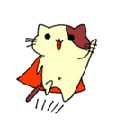 手書きのにゃんこたち（個別スタンプ：16）