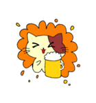 手書きのにゃんこたち（個別スタンプ：22）