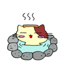手書きのにゃんこたち（個別スタンプ：24）