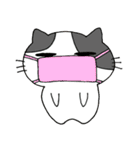 手書きのにゃんこたち（個別スタンプ：38）