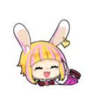 うさみみ双子姉妹（個別スタンプ：5）