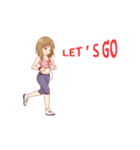 Orachorn Girl（個別スタンプ：4）
