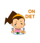 Girl's Diet Diary（個別スタンプ：16）