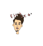 stunning days of the young man  KK, 32.（個別スタンプ：6）