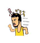 stunning days of the young man  KK, 32.（個別スタンプ：21）