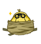 cute parrotbills！（個別スタンプ：11）