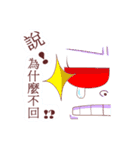 巻き取り可能な愛デッサン  ウサギのマイク（個別スタンプ：31）