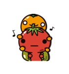 Tomato and Orange（個別スタンプ：40）