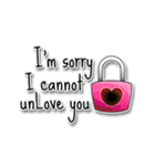Couple Love Quotes（個別スタンプ：14）