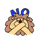 ライオンでいたい男たち（個別スタンプ：4）