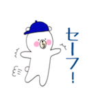 わんぱくくまさん。（個別スタンプ：16）