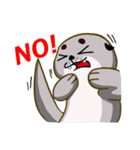 Naughty Otter（個別スタンプ：12）