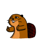 Naughty Otter（個別スタンプ：40）