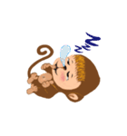 Innocent Monkey（個別スタンプ：6）