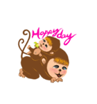 Innocent Monkey（個別スタンプ：26）
