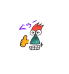 トサカくん ボールペンイラスト（個別スタンプ：6）