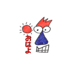 トサカくん ボールペンイラスト（個別スタンプ：7）