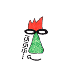 トサカくん ボールペンイラスト（個別スタンプ：11）