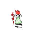 トサカくん ボールペンイラスト（個別スタンプ：15）