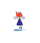 トサカくん ボールペンイラスト（個別スタンプ：37）