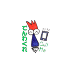 トサカくん ボールペンイラスト（個別スタンプ：40）