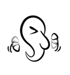 BeBe.Ghost(Daily live)(International)（個別スタンプ：5）