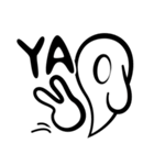 BeBe.Ghost(Daily live)(International)（個別スタンプ：38）