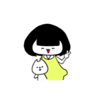 まるちゃんとねこちゃん（個別スタンプ：22）
