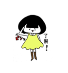 まるちゃんとねこちゃん（個別スタンプ：26）